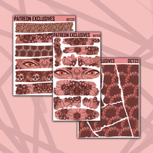 Load image into Gallery viewer, Fall Florals Themed Layering Sheets