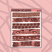 Load image into Gallery viewer, Fall Florals Themed Layering Sheets