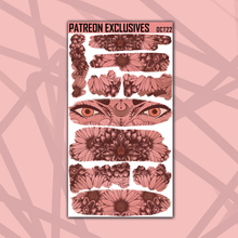 Load image into Gallery viewer, Fall Florals Themed Layering Sheets