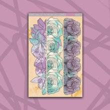 Load image into Gallery viewer, Planners Bloom Flora Strips Deco Sticker Sheets