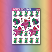 Load image into Gallery viewer, Galaxy Love Deco Sticker Sheets