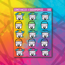 Load image into Gallery viewer, White Bucket Sticker Sheet