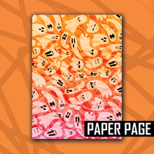 Load image into Gallery viewer, Halloweenie 26 Ghostie Sticker/Paper Page