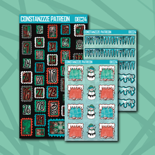 Load image into Gallery viewer, Spooky Winter Deco+ Sticker Sheets