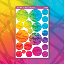 Load image into Gallery viewer, Halloween Nugget Circle Sticker Sheet