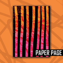 Load image into Gallery viewer, Halloweenie 26 Stripe Sticker/Paper Page