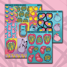 Load image into Gallery viewer, My Peeps Deco+ Sticker Sheets