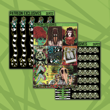 Load image into Gallery viewer, Blackout Beetle 🧃 Deco Box, Header, and Strips Sticker Sheets