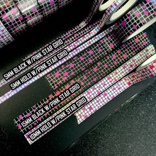 Load image into Gallery viewer, Holo Star Grid Washi Tape 5/10/15mm