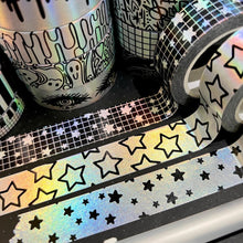 Load image into Gallery viewer, Holo Star Washi Tape 15mm