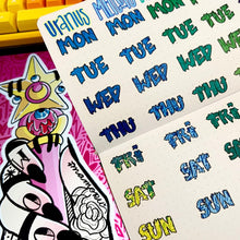 Load image into Gallery viewer, Oracle Zombie Days Overlap Washi *no codes*