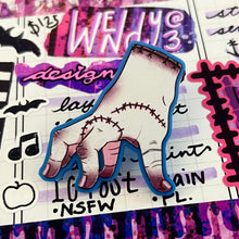 Load image into Gallery viewer, Spooky Hand Acrylic Pin