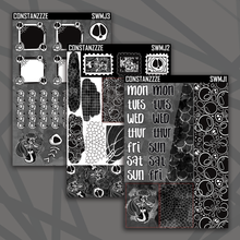 Load image into Gallery viewer, Skull Witch Chibi Mermaid Journaling Kit