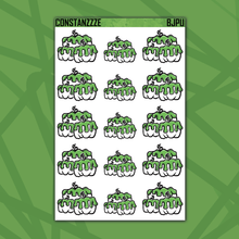 Load image into Gallery viewer, Beetle 🧃 Pumpkin Sticker Sheet