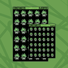 Load image into Gallery viewer, Blackout Beetle 🧃 Coffee Sticker Sheet