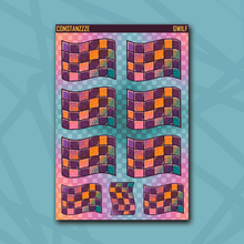 Load image into Gallery viewer, Race To Wild Flag Sticker Sheet