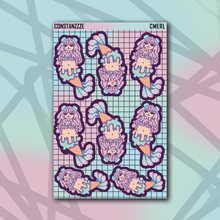 Load image into Gallery viewer, Celebration Mermaid Sticker Sheet