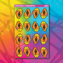 Load image into Gallery viewer, Honey Mustard Dipped Oracle Nugget Sticker Sheet