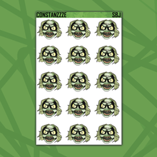 Load image into Gallery viewer, Scary Beetle 🧃 Sticker Sheet