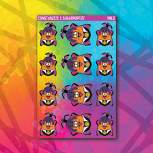 Load image into Gallery viewer, Vampire Nugget Sticker Sheet