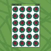 Load image into Gallery viewer, Argentina Rose Sticker Sheet