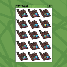 Load image into Gallery viewer, Beetle 🧃 Book Sticker Sheet