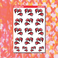 Load image into Gallery viewer, 318 Squirt Sticker Sheets