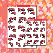 Load image into Gallery viewer, 318 Squirt Sticker Sheets