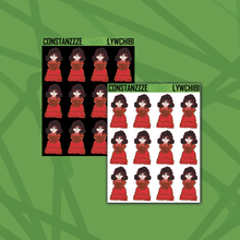 Load image into Gallery viewer, Lydia Chibi Sticker Sheet