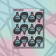 Load image into Gallery viewer, Celebration Cupcake Sticker Sheet