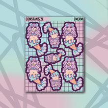 Load image into Gallery viewer, Celebration Mermaid Sticker Sheet