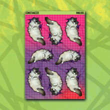 Load image into Gallery viewer, Vampire Milkie Sticker Sheet