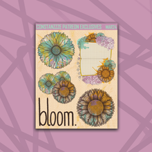 Load image into Gallery viewer, Planners Bloom Small Deco Sticker Sheets