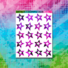 Load image into Gallery viewer, Girl Gang Star Sticker Sheet