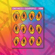 Load image into Gallery viewer, Honey Mustard Dipped Oracle Nugget Sticker Sheet