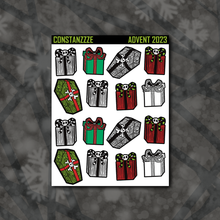 Load image into Gallery viewer, NBC 2023 Advent Day 6 Sticker Sheets