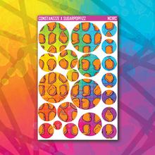 Load image into Gallery viewer, Halloween Nugget Circle Sticker Sheet