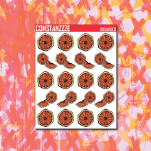 Load image into Gallery viewer, 318 Oranges Sticker Sheets