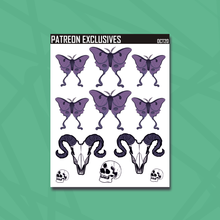 Load image into Gallery viewer, Plague Doctor 1.0 Deco Sticker Sheets