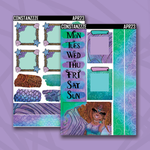 Load image into Gallery viewer, Purple Mermaid Journaling Kit