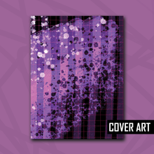 Load image into Gallery viewer, Purple Stripe Splatter Sleeved Album