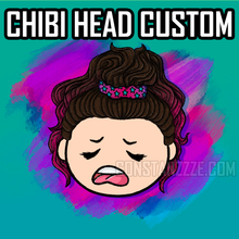 Load image into Gallery viewer, Digital Chibi Head Custom *no codes*