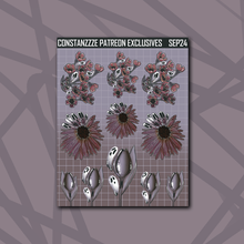 Load image into Gallery viewer, Haunted Florals Deco Sticker Sheets