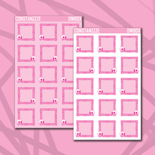 Load image into Gallery viewer, Small Daisy Witch Box Sticker Sheet