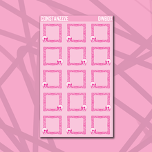 Load image into Gallery viewer, Small Daisy Witch Box Sticker Sheet