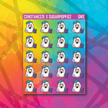 Load image into Gallery viewer, Ghost Nugget Sticker Sheet