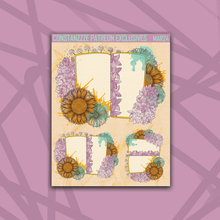 Load image into Gallery viewer, Planners Bloom Small Deco Sticker Sheets