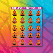 Load image into Gallery viewer, Pumpkin Nugget Sticker Sheet