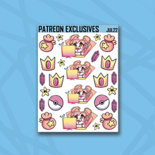 Load image into Gallery viewer, Gamer Girlz Deco Sticker Sheets