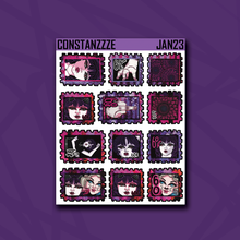 Load image into Gallery viewer, Wednesday Deco Box and Layering Sticker Sheets